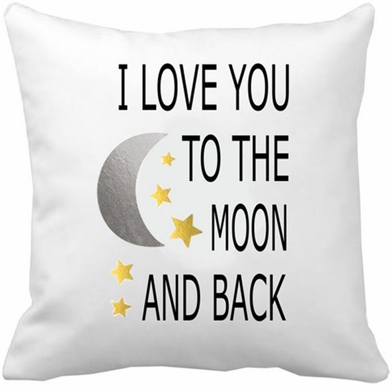 Μαξιλάρι Love you to the moon and back 35 εκ.