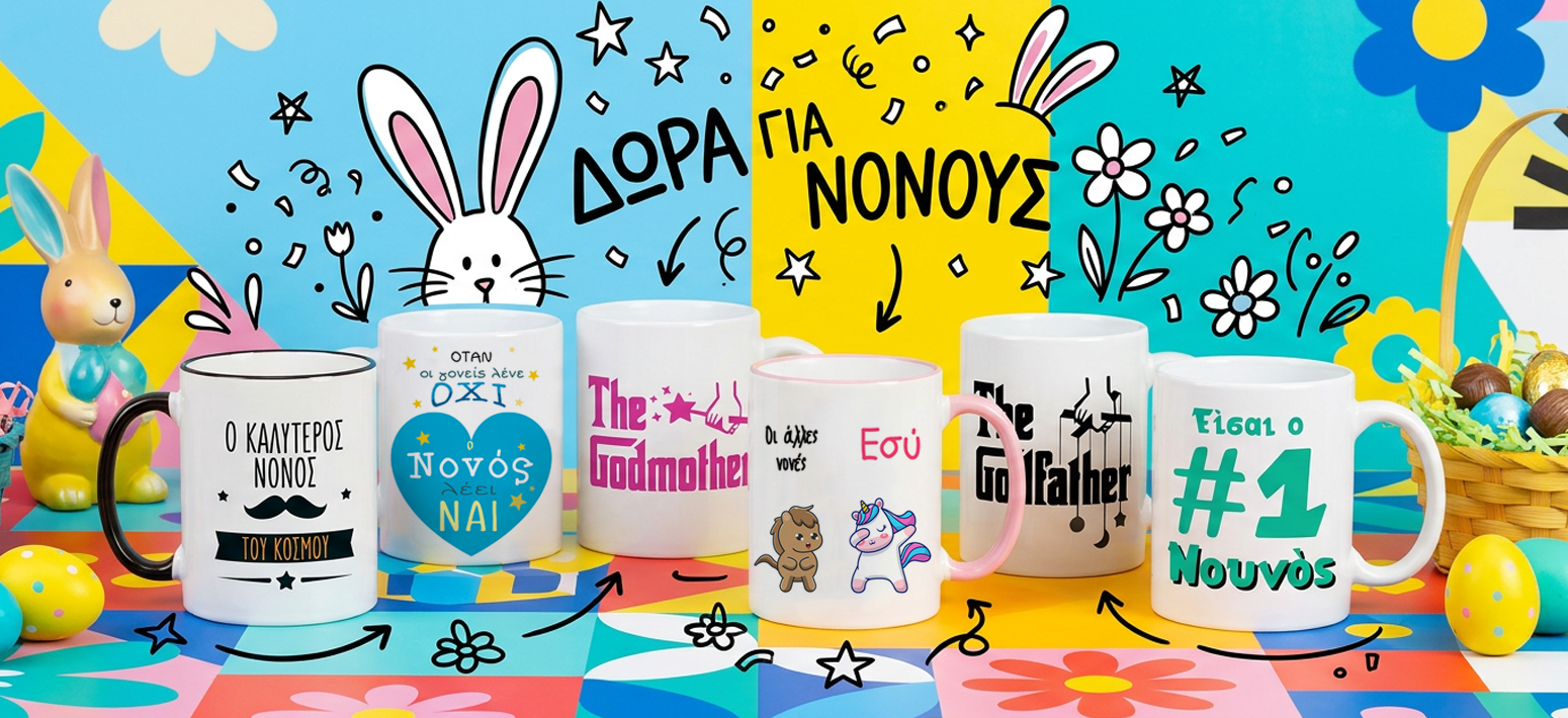 Μοναδικά Δώρα για τη Νονά και τον Νονό