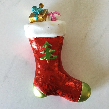 Χριστουγεννιάτικη κάλτσα με δώρα