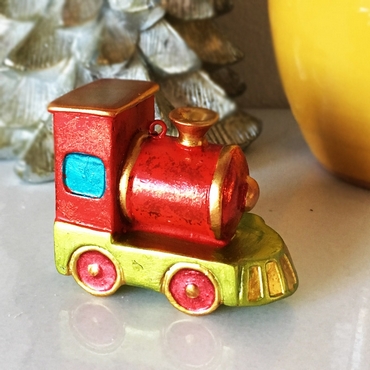 Χριστουγεννιάτικο πολυεστερικό τρενάκι