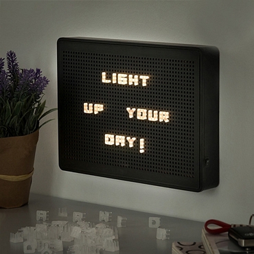 Πίνακας μηνυμάτων - Πάνελ με LED γράμματα