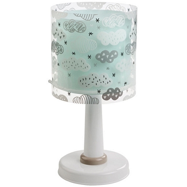 Clouds Green παιδικό φωτιστικό κομοδίνου