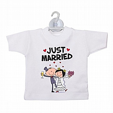 Μπλουζάκι αυτοκινήτου - Just Married