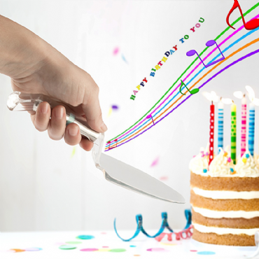 Σπάτουλα με ήχο Happy Birthday
