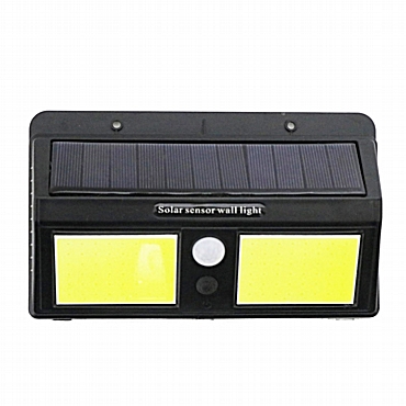 Διπλός ηλιακός αδιάβροχος προβολέας με αισθητήρα κίνησης 1626Β