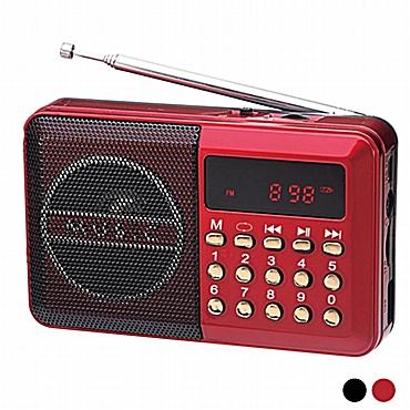 Μίνι επαναφορτιζόμενο φορητό ραδιόφωνο H011U