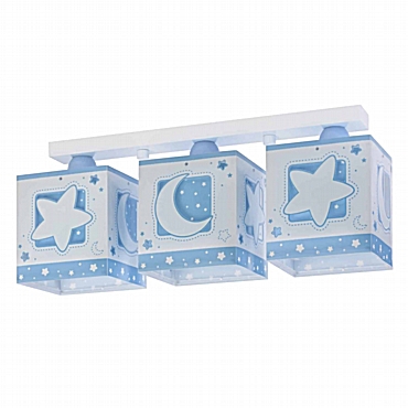 MoonLight Blue τρίφωτο οροφής ράγας