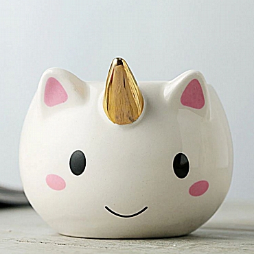 Κούπα μονόκερος με χρυσό κέρατο