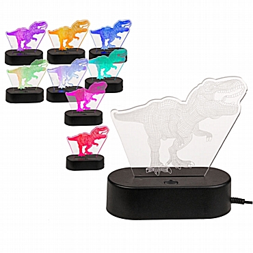 Φωτιστικό illusion - Δεινόσαυρος USB