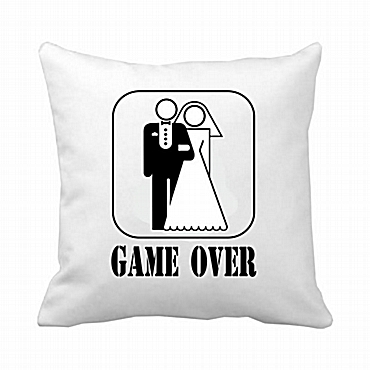 Μαξιλάρι Game over 20 εκ.