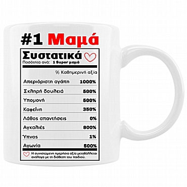 Κούπα - Μαμά συστατικά