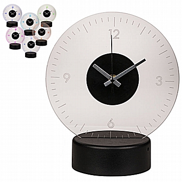 Επιτραπέζιο ρολόι led φωτιστικό με εναλλασσόμενο φωτισμό 20210727155459