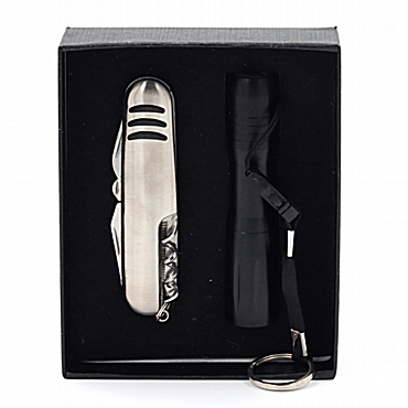 Σετ φακός και σουγιάς-πολυεργαλείο