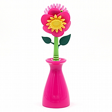 Βούρτσα καθαρισμού με βάση - Λουλούδι