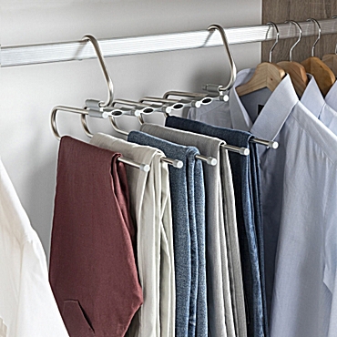 Μεταλλική κρεμάστρα για παντελόνια 5 σε 1