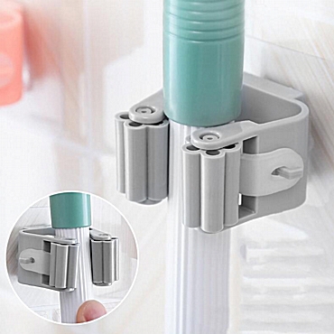 Αυτοκόλλητη γκρι βάση συγκράτησης - 2 τεμ.