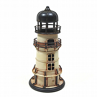 Vintage μεταλλικός φάρος - 18 εκ.