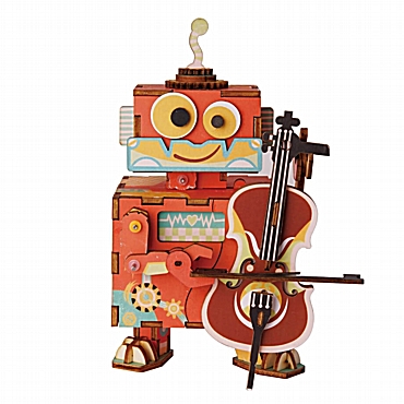 Ξύλινο DIY μουσικό κουτί Little Performer - Robotime