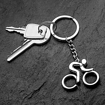 Μπρελόκ μεταλλικό - Ποδηλάτης