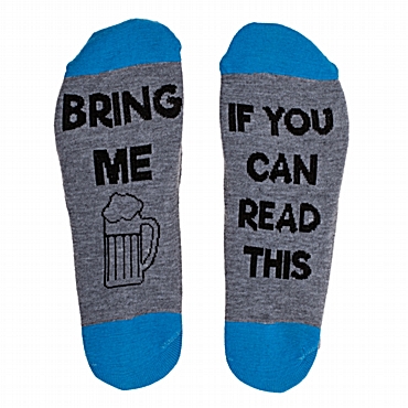 Αστείες κάλτσες unisex - Bring me beer