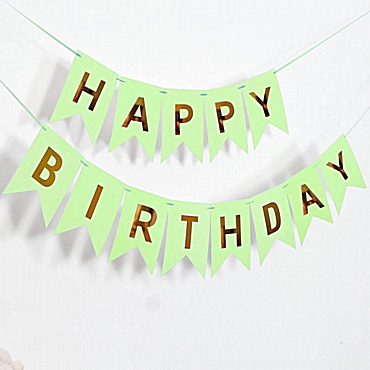 Γιρλάντα με μήνυμα Happy Birthday