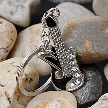 Μπρελόκ - Ηλεκτρική κιθάρα με στρας