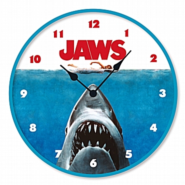 Ρολόι τοίχου Jaws - 25 εκ.