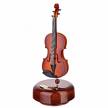 Μουσικό διακοσμητικό κουτί βιολί - 20 εκ.