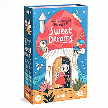 Londji Παζλ διπλής όψης - Sweet Dreams | 18 τεμ.