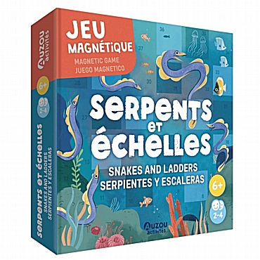 Auzou επιτραπέζιο μαγνητικό φιδάκι - Θαλάσσιος βυθός