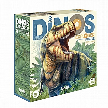 Londji Παζλ εξερεύνησης δεινοσαύρων | 350 τεμ.