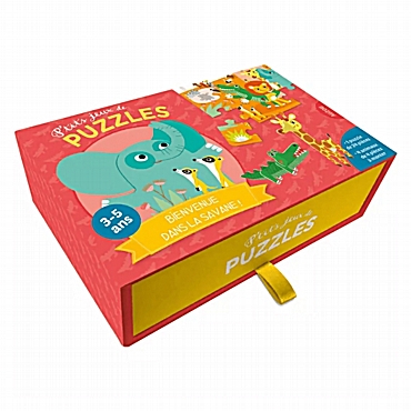Auzou Το μικρό μου παιχνίδι παζλ - Ζούγκλα | 24 τεμ.