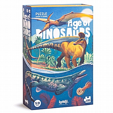 Londji Παζλ εκπαιδευτικό - Δεινόσαυροι | 100 τεμ.