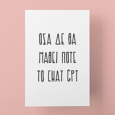 Τετράδιο σημειώσεων - Chat gpt