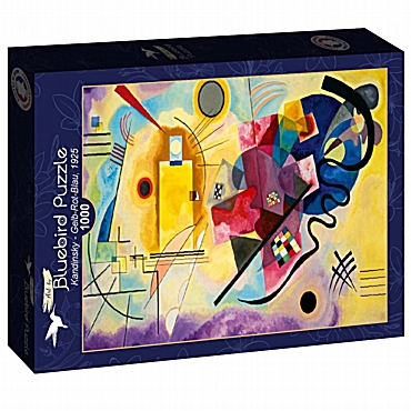 Παζλ Bluebird Kandinsky - Gelb-Rot-Blau - 1000 τεμ.