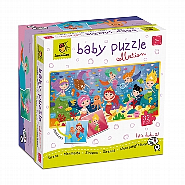 Ludattica Baby Παζλ Γοργόνες | 32 τεμ.