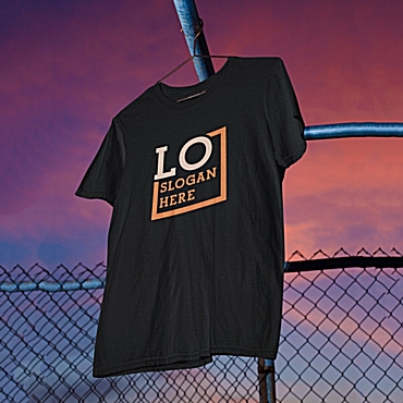 T-shirt Προσωποποιημένο - μαύρο