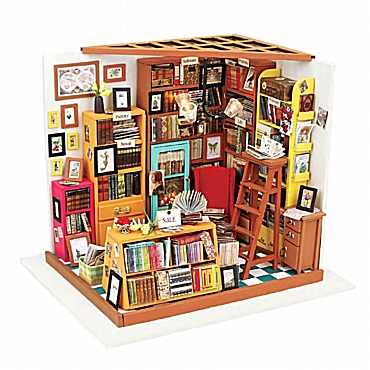 Ξύλινη DIY κατασκευή Sam's Study - Robotime