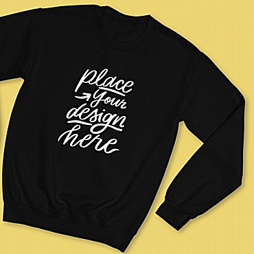 Φούτερ Προσωποποιημένο - unisex μαύρο