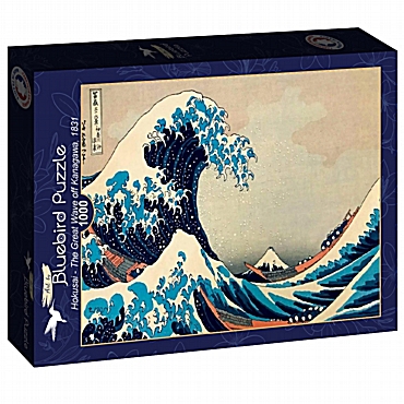 Παζλ Bluebird Hokusai - The Great Wave of Kanagawa - 1000 τεμ.