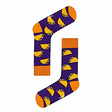 Unisex κάλτσες με σχέδιο - Τάκος