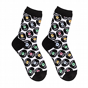 Unisex κάλτσες με σχέδιο - Βινύλιο