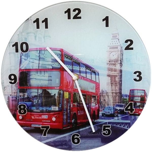 Ρολόι τοίχου Λονδίνο - 30 εκ.
