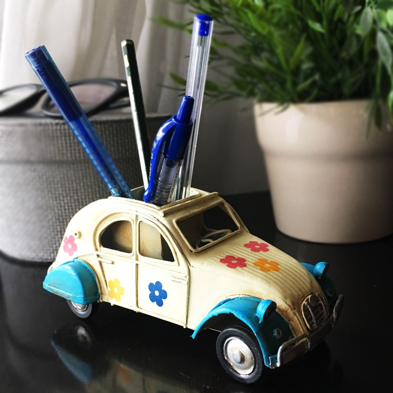 Διακοσμητική μεταλλική μολυβοθήκη 2CV 