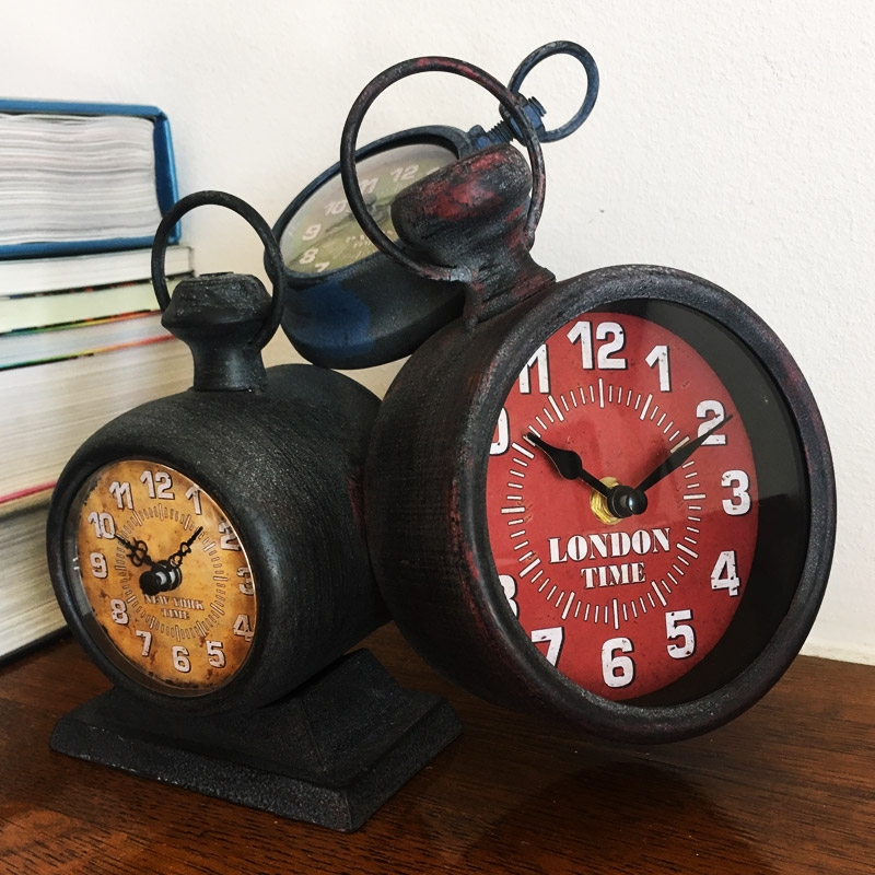 Επιτραπέζιο ρολόι - New York - London - Paris