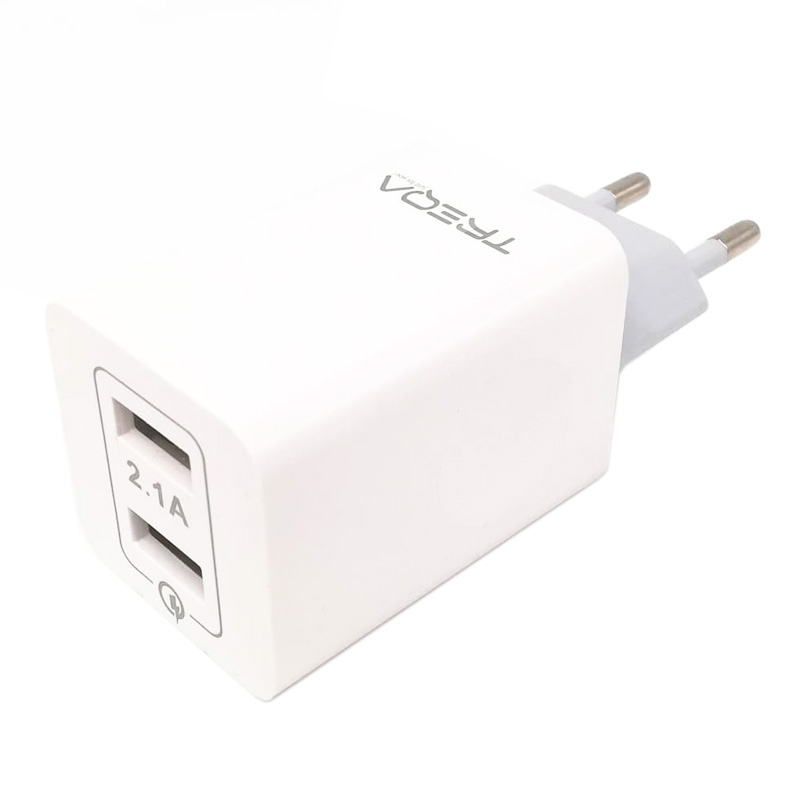 Φορτιστής Quick Charger 2x USB  - Treqa CH-613