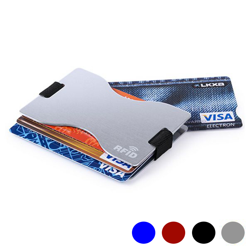 Αντικλεπτικό πορτοφόλι για κάρτες από αλουμίνιο RFID
