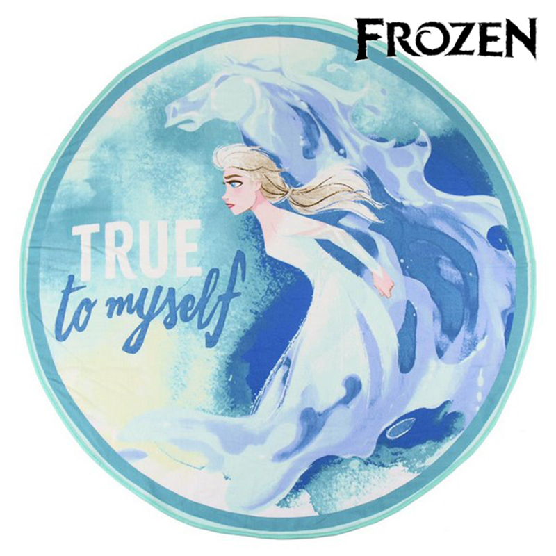 Πετσέτα θαλάσσης στρόγγυλη Frozen