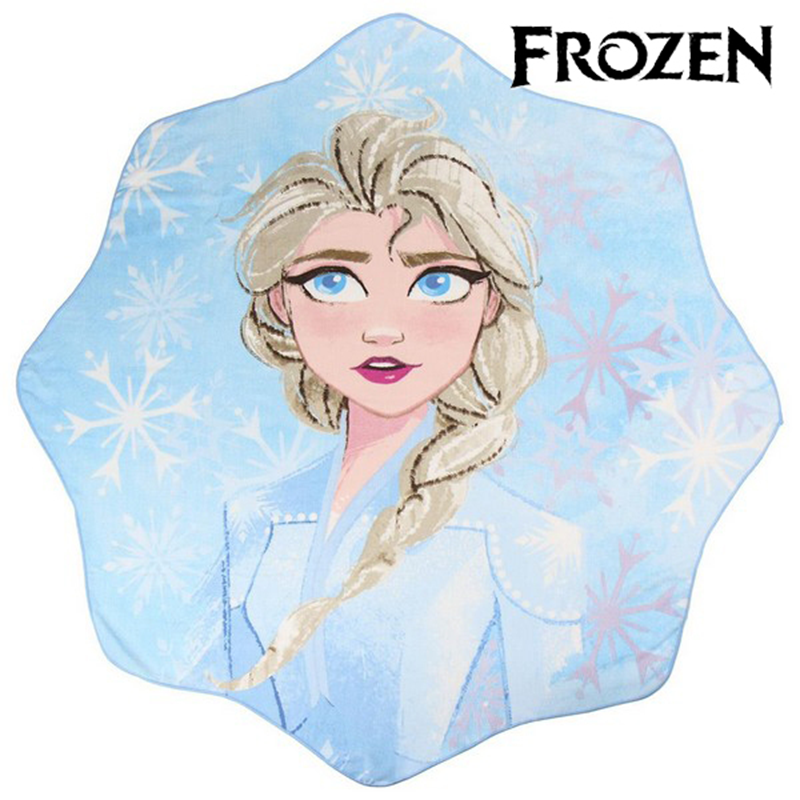 Πετσέτα θαλάσσης πολύγωνη Έλσα Frozen