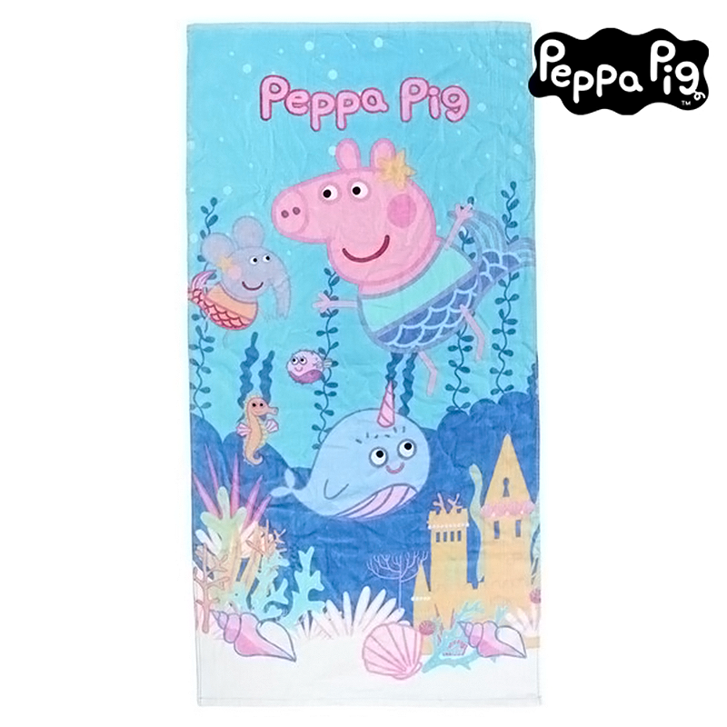 Πετσέτα θαλάσσης Peppa Pig Βυθός της Θάλασσας